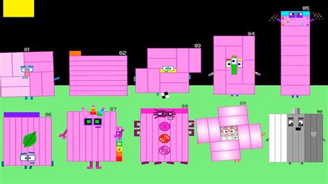 Numberblocks Band Retro 81 90 Youtube