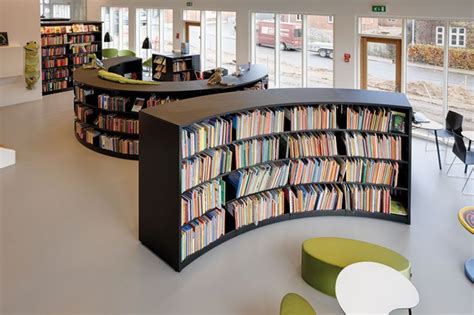 Bci Library Design For Cafe Overlook Area Low Shelving Plus Group
