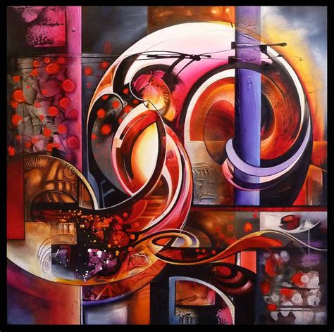Supernova Abstract Painting By Amytea On Deviantart Modern Art