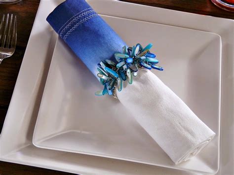 Diy Dipped Dyed Napkins Exquided