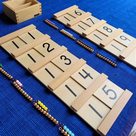 Linear Counting Montessori Materials