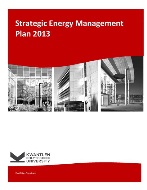 Strategic Energy Management Plan Kpu