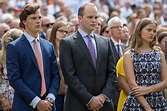 Prince Joseph Wenzel, Princess Marie-Caroline, Prince Georg and Prince ...