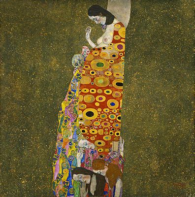 Hope Ii Klimt Painting Reproduction Topofart
