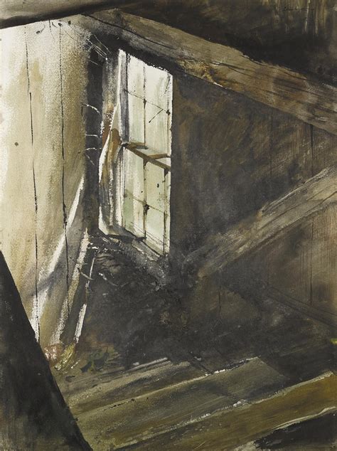 Andrew Wyeth Stair Window 1954 Mutualart