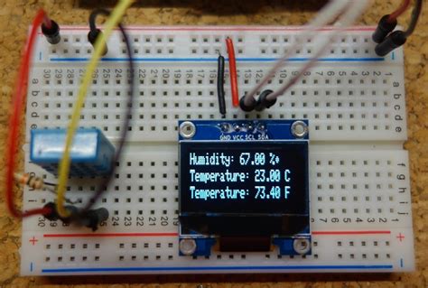 Guide For I2c Oled Display With Arduino Random Nerd Tutorials
