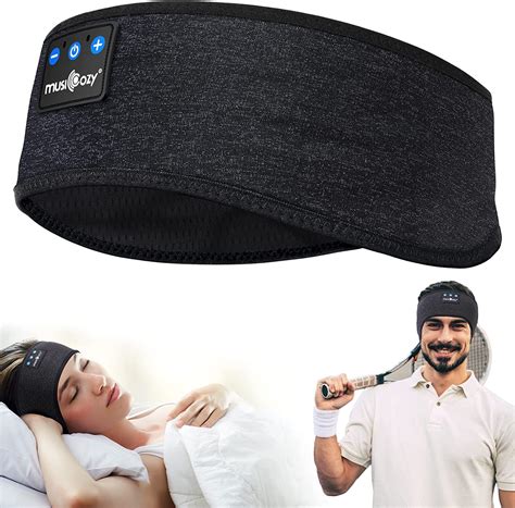 MUSICOZY Sleep Headphones Wireless Bluetooth 5 2 Sports Headband