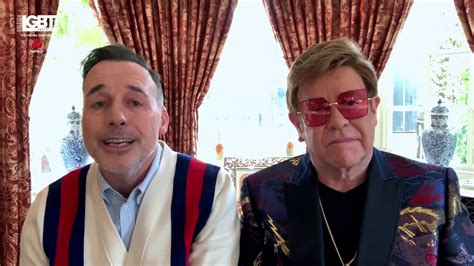 Sir Elton John And David Furnish Say It Loud I M Gay And I M Proud Youtube