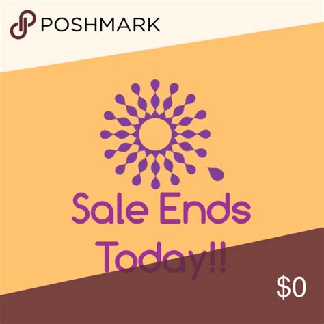 Sale Ends Today Poshmark Sale Sale Shop My
