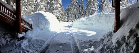 Photos Show The Insane Amounts Of Snow Piled Up In Tahoe