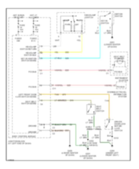 Все схемы для электропроводки Chrysler 300m 2002 Wiring Diagrams For Cars
