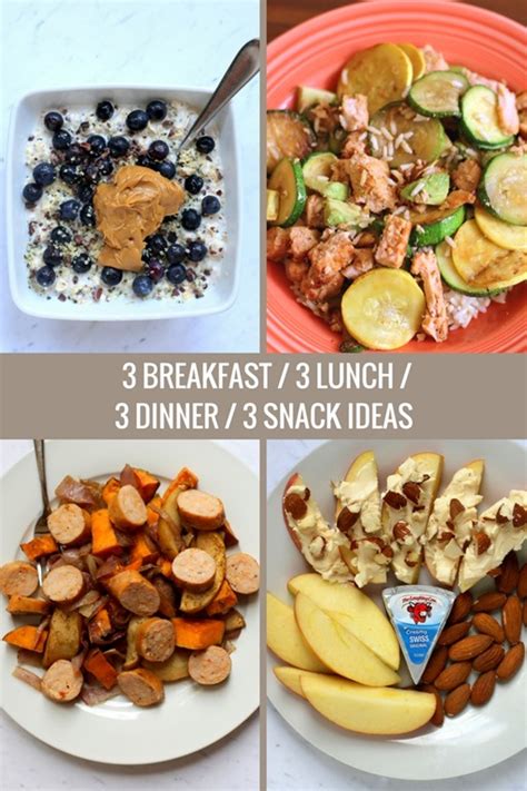 Toasted wheat bran and egg whites form the base, while bananas, dates, walnuts, and cinnamon provide lots of flavor. Recent Eats: Breakfast / Lunch / Dinner / Snack Ideas (x3 ...