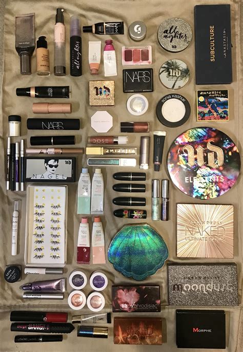 My Full Collection Rmakeupflatlays