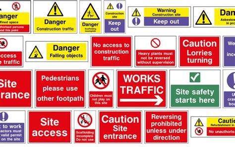 Maybe you would like to learn more about one of these? Hazard Warning Signs for Construction Sites | Health and ...