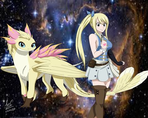 Lucy Human And New Dragon Form By Lightfury96 On Deviantart