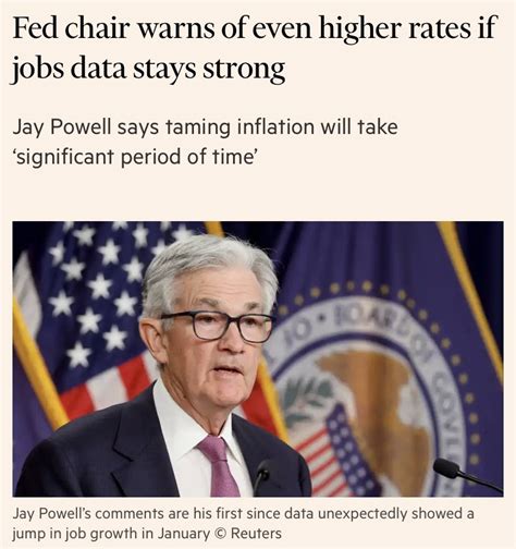 Fifty Shades Of Whey On Twitter Jerome Powell Is Basically Saying