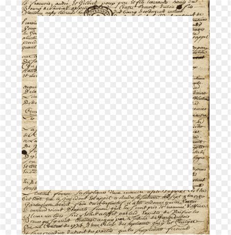 Vintage Polaroid Frame Png Image With Transparent Background Toppng