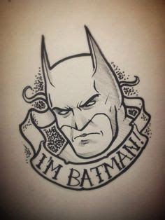 One of the best batman tattoos for guys, this represents the hero in both hot and cool colors. 30 Awesome Batman Tattoo Designs