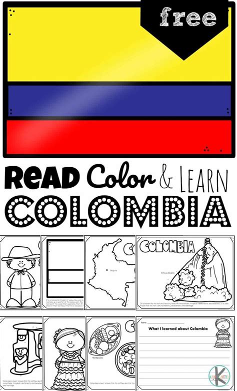 Free Free Colombia Coloring Pages And Worksheets