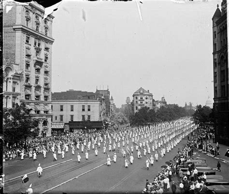 The 1925 Ku Klux Klan March On Washington In Photos