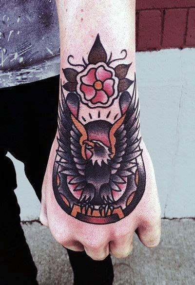 60 traditional hand tattoo designs for men retro ideas hand tattoos eagle tattoos new