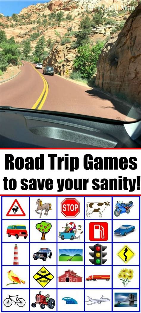 Road trip scavenger hunt game: Road Trip Scavenger Hunt! | Road trip bingo