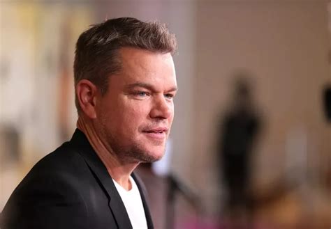 Jespère Quil Ne Sera Plus Jamais Nominé Matt Damon Blâmé Pour Les