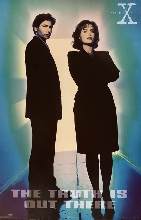 X-Files The Truth Is Out There 1995 Out of Print Poster 23 X 35 | X
