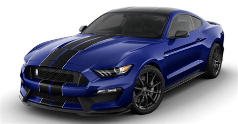 My Car On Order 2016 Mustang Shelby Gt350 In Deep Impact Blue