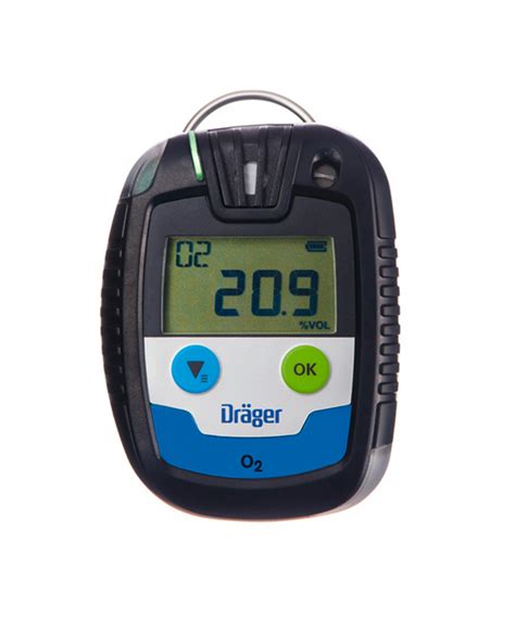 Dräger Pac 6500 Oxygen O2 Personal Gas Monitor Industrial Safety