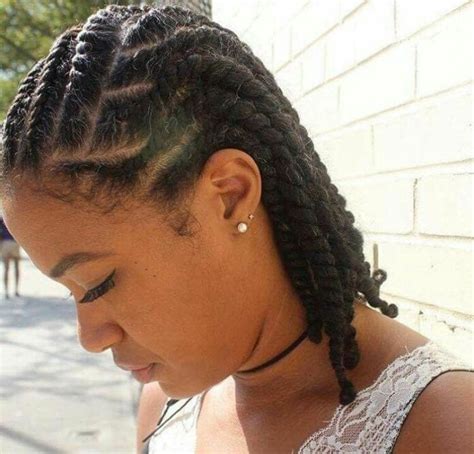 21 Ultra Fascinating Natural Braid Hairstyles Haircuts And Hairstyles 2020