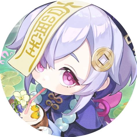 Qiqi Icon In 2021 Genshin Impact Qiqi Icons Anime Chibi