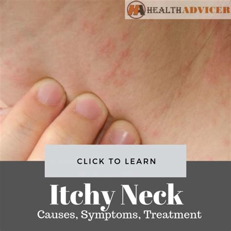 Itchy Neck Causes Picture Symptoms Diagnosis Treatment