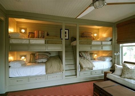 Built In Bunk Beds Building Plans The Bedding Ideas Двухъярусные