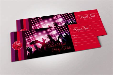32 Concert Ticket Examples In Word Psd Ai Eps Vector Illustrator Indesign Pages