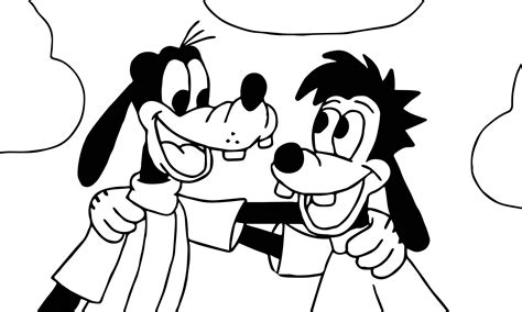 Goofy Movie Coloring Pages