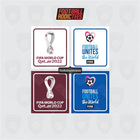 Jual Offcial Patch Fifa World Cup Qatar 2022 Football Unites The