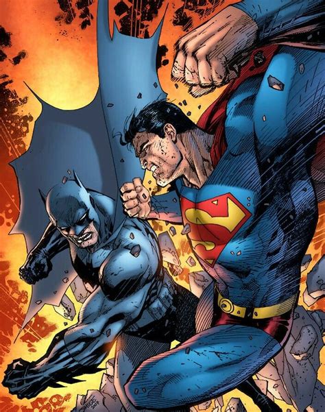 Batman Vs Superman Lines By Jim Lee Colors By Heagsta Batman Vs