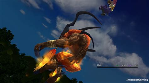 Yuna Ifrit Summon Final Fantasy X Hd Remaster Video P Fps Max Pc Youtube