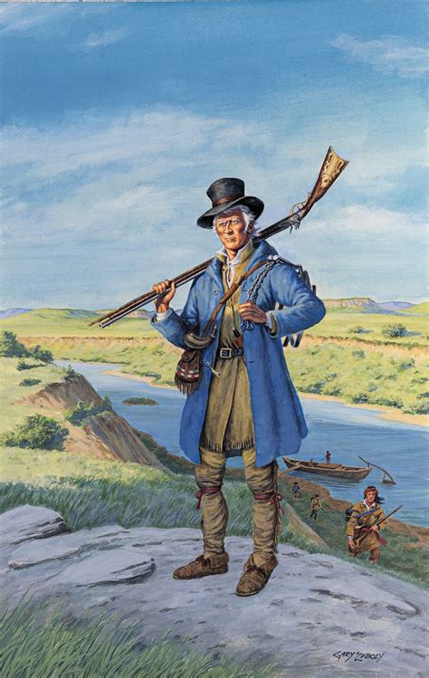 Daniel Boone Passing The Torch Daniel Boone Western Art History