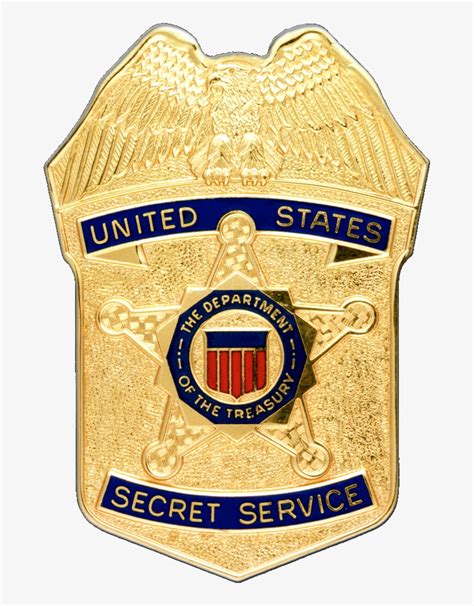 Badge Of The United States Secret Service United States Secret Service Seal 669x969 Png