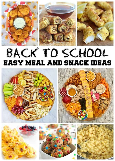 Back To School Recipes The Bakermama