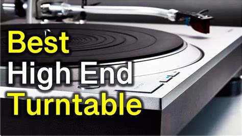 2024s Best High End Turntables Top Brands And Models