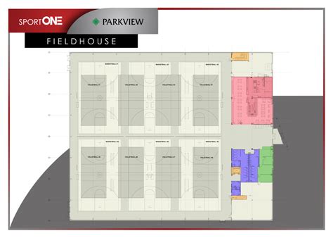 Draw accurate 2d plans within minutes and decorate these with over 150,000+ items to choose from. Venue Information - SportONE Parkview Fieldhouse ...
