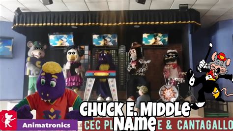 Chuck E Cheese Plaza Oeste Chuck Es Middle Name Youtube