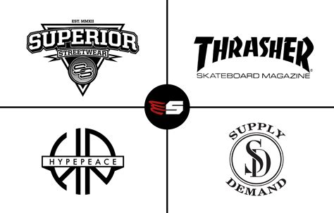 Streetwear Clothing Brand Logos Ubicaciondepersonascdmxgobmx