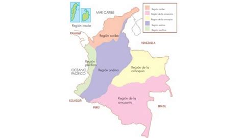 Tomi Digital Regiones Naturales De Colombia Grado Cuarto