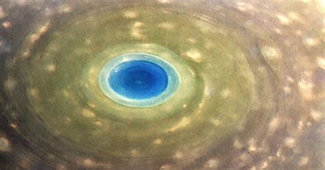 The First True Color Images Of Saturns North Pole Are Stunning
