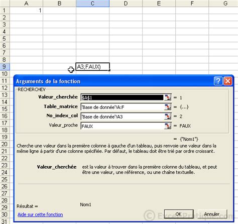 Exemple base de donnee excel a telecharger