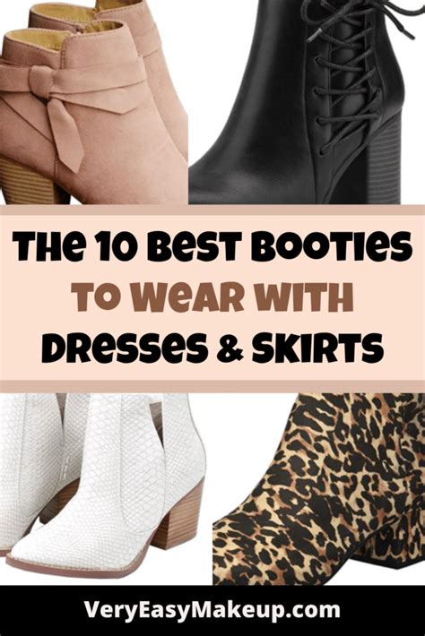 10 Best Booties To Wear With Dresses This Fall